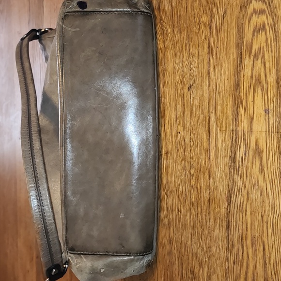HOBO Taupe Leather Shoulder Bag - Picture 5 of 5